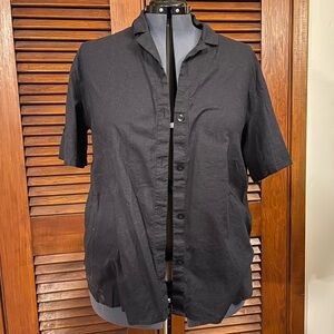 Black button up